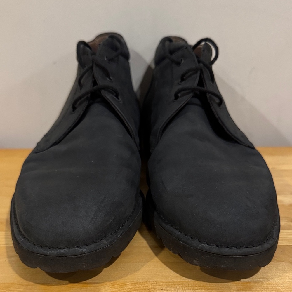 Bally Men's Black Leather Chukka Boots - Crispino